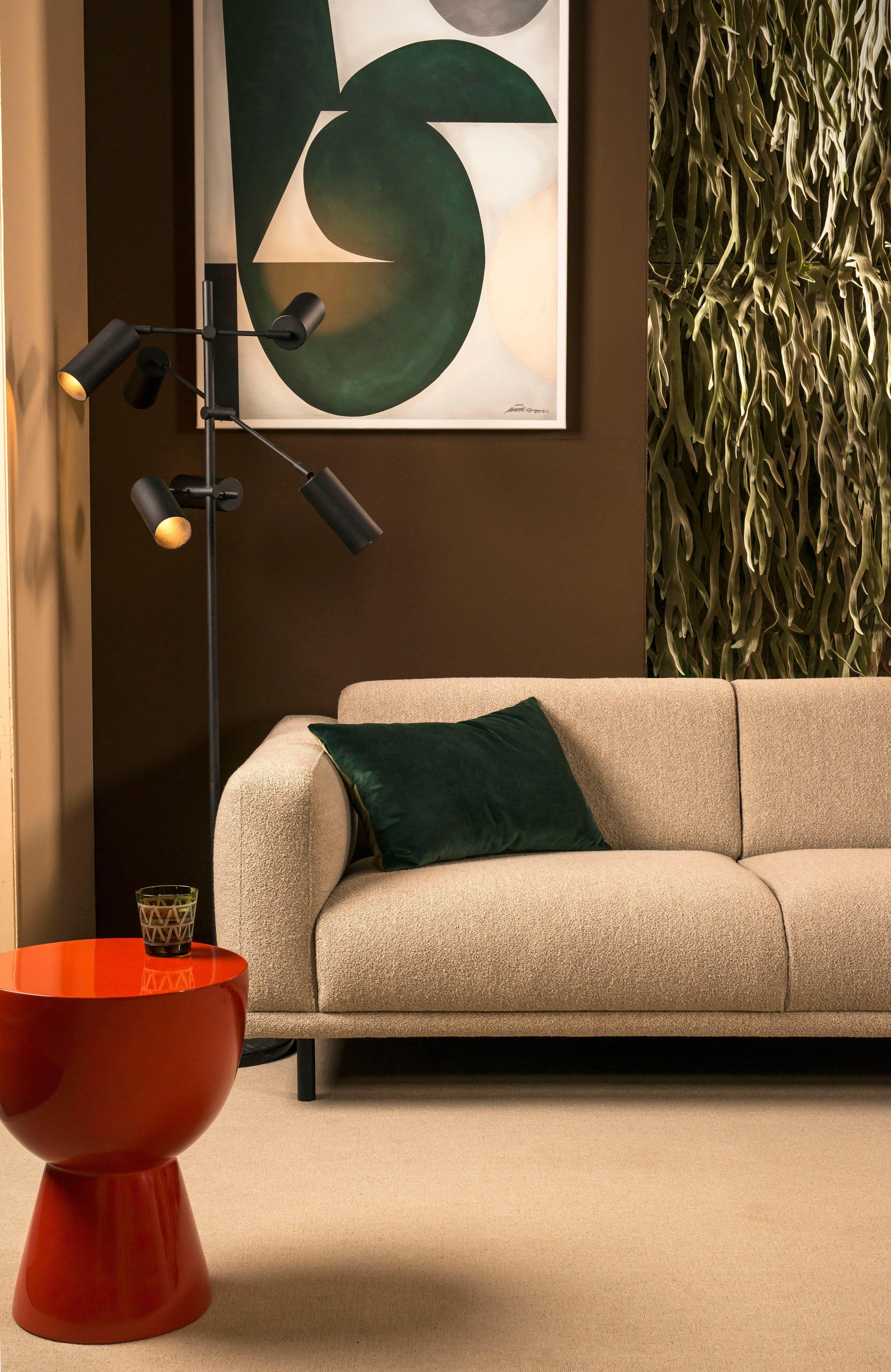 Sofa w tkaninie boucle 2-osobowa TEDDY beżowy Pols Potten    Eye on Design