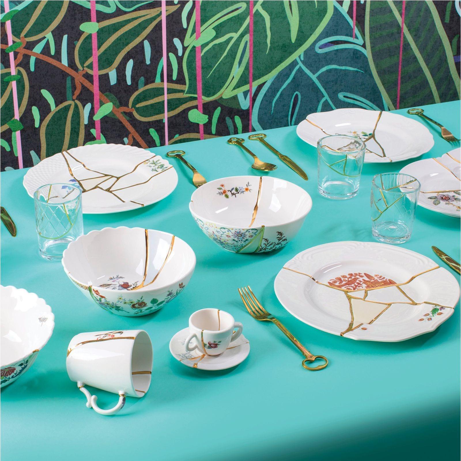 Taca KINTSUGI porcelanowy Seletti    Eye on Design