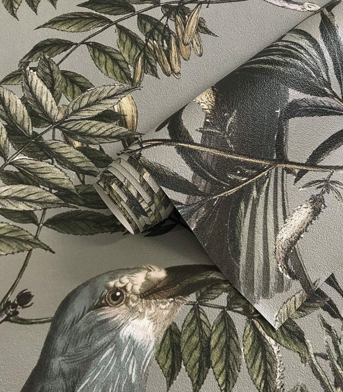 Tapeta BIRDS IN GARDEN Wallcolors    Eye on Design