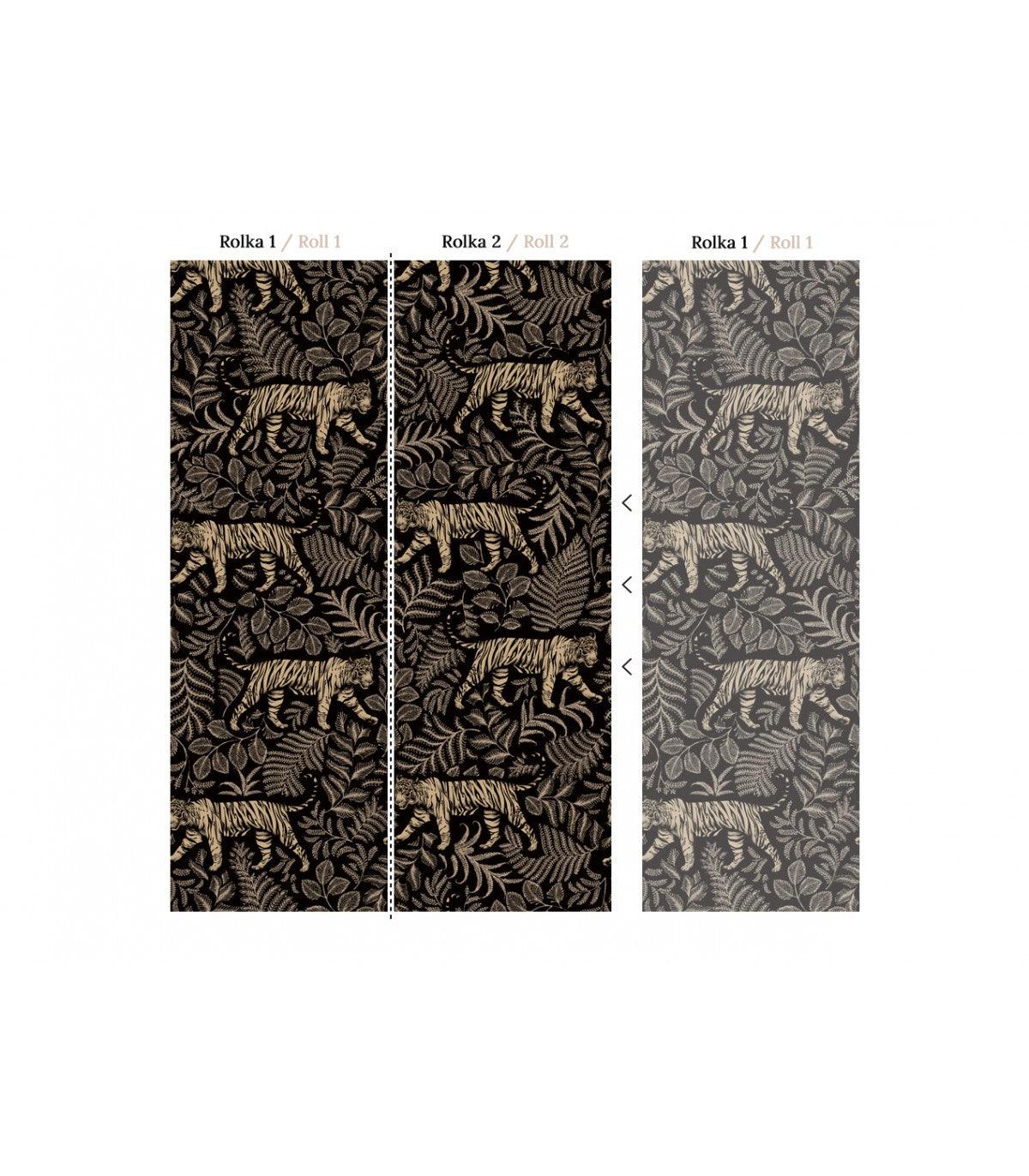 Tapeta CAMOUFLAGED TIGER Wallcolors    Eye on Design