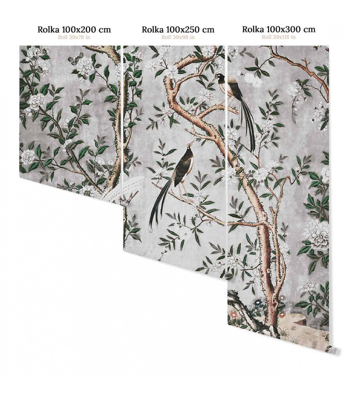 Tapeta GRAY CHINOISERIE Wallcolors    Eye on Design