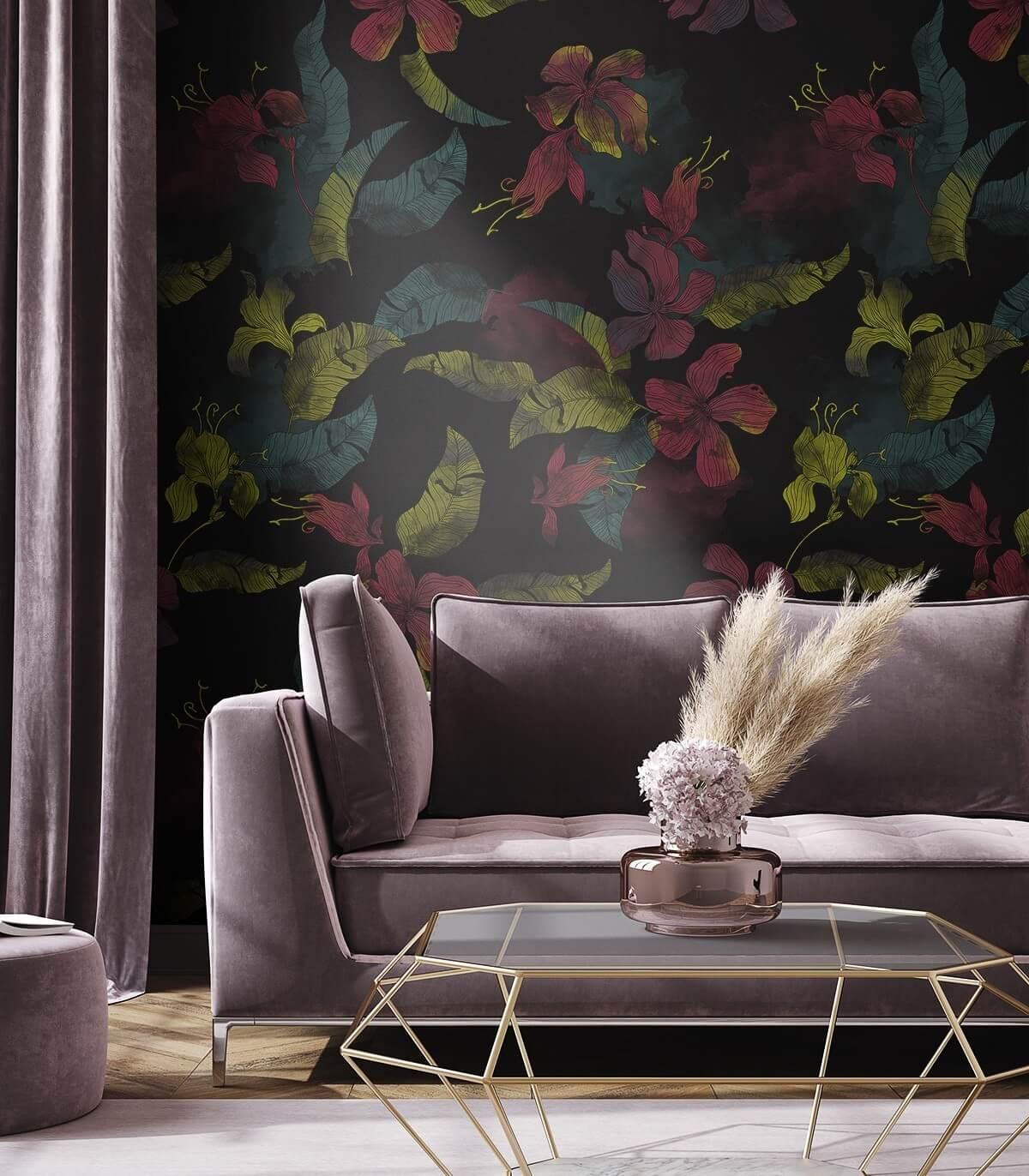 Tapeta LILIES Wallcolors    Eye on Design