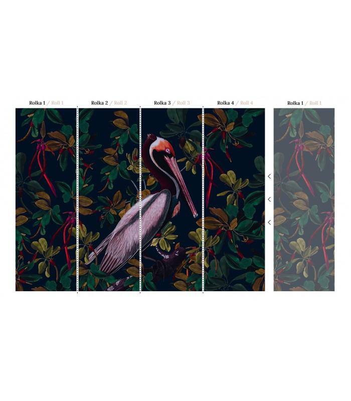 Tapeta NIGHT PELICANS Wallcolors    Eye on Design