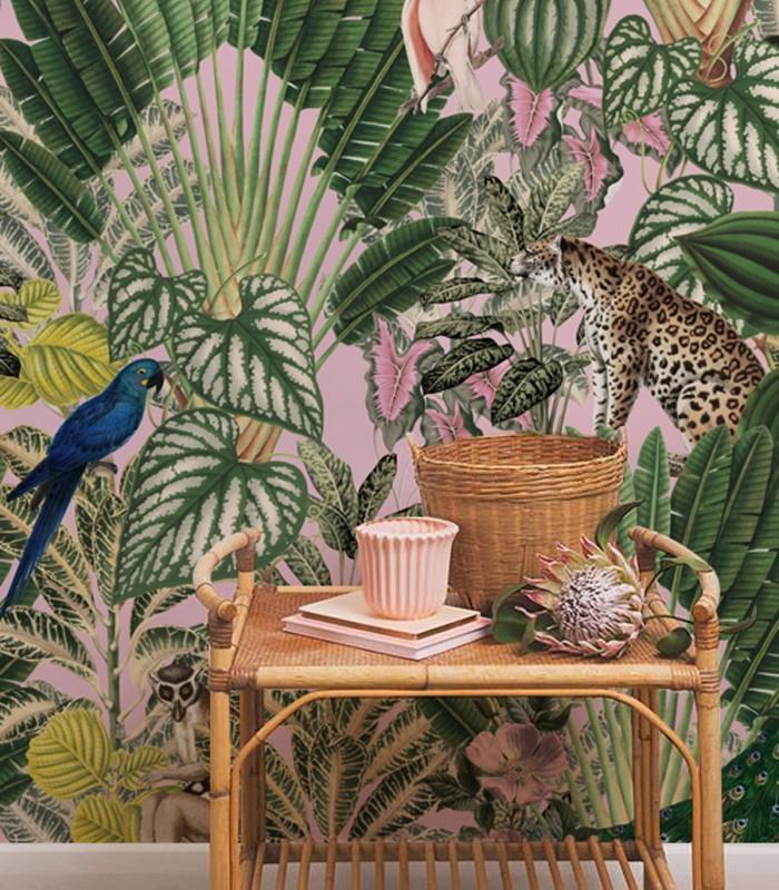 Tapeta PINK JUNGLE Wallcolors    Eye on Design