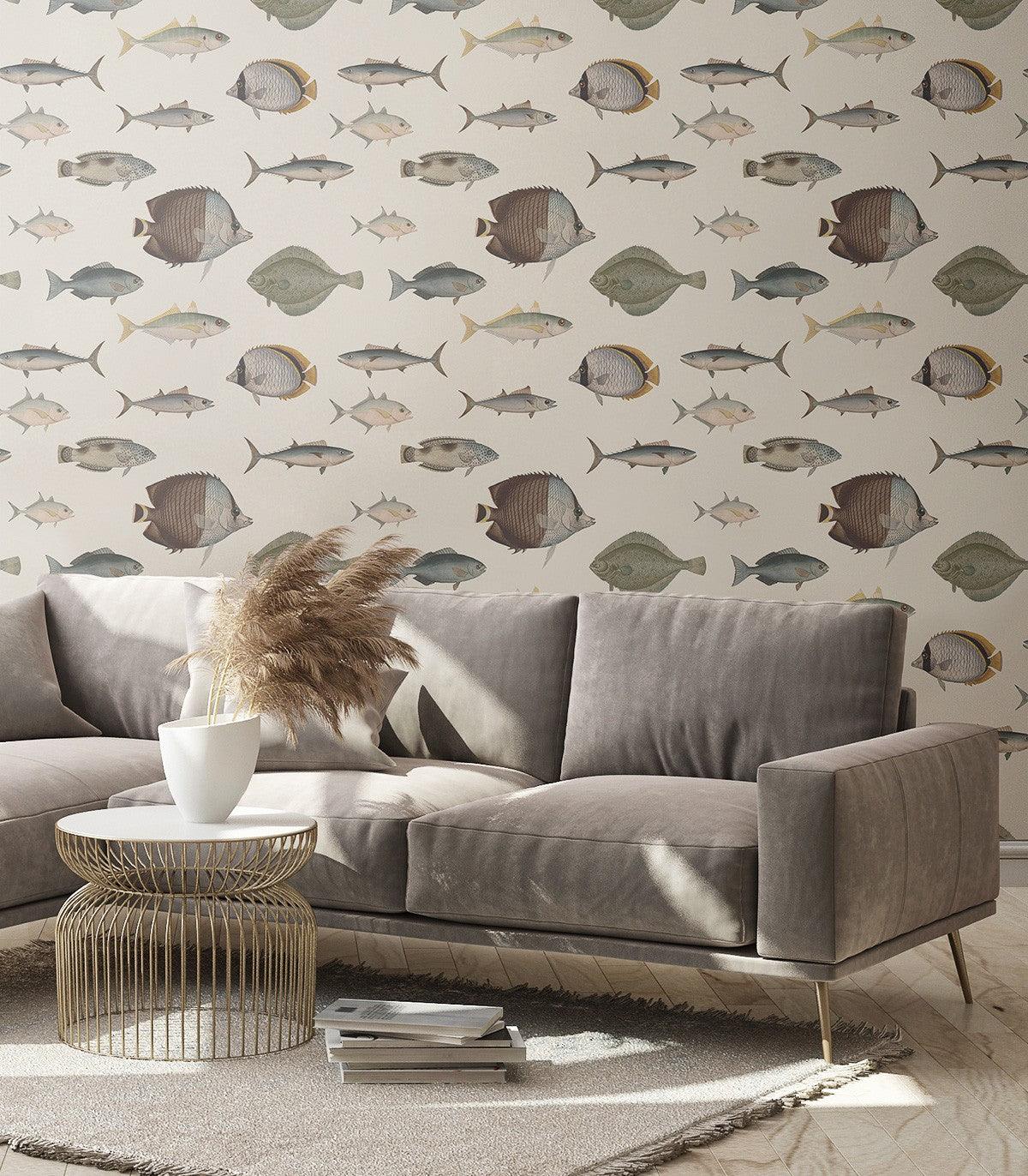 Tapeta UNDER THE SEA BEIGE Wallcolors    Eye on Design