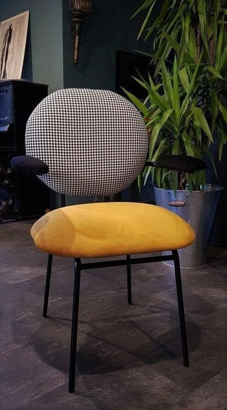 Krzesło ANATOL żółty Happy Barok    Eye on Design