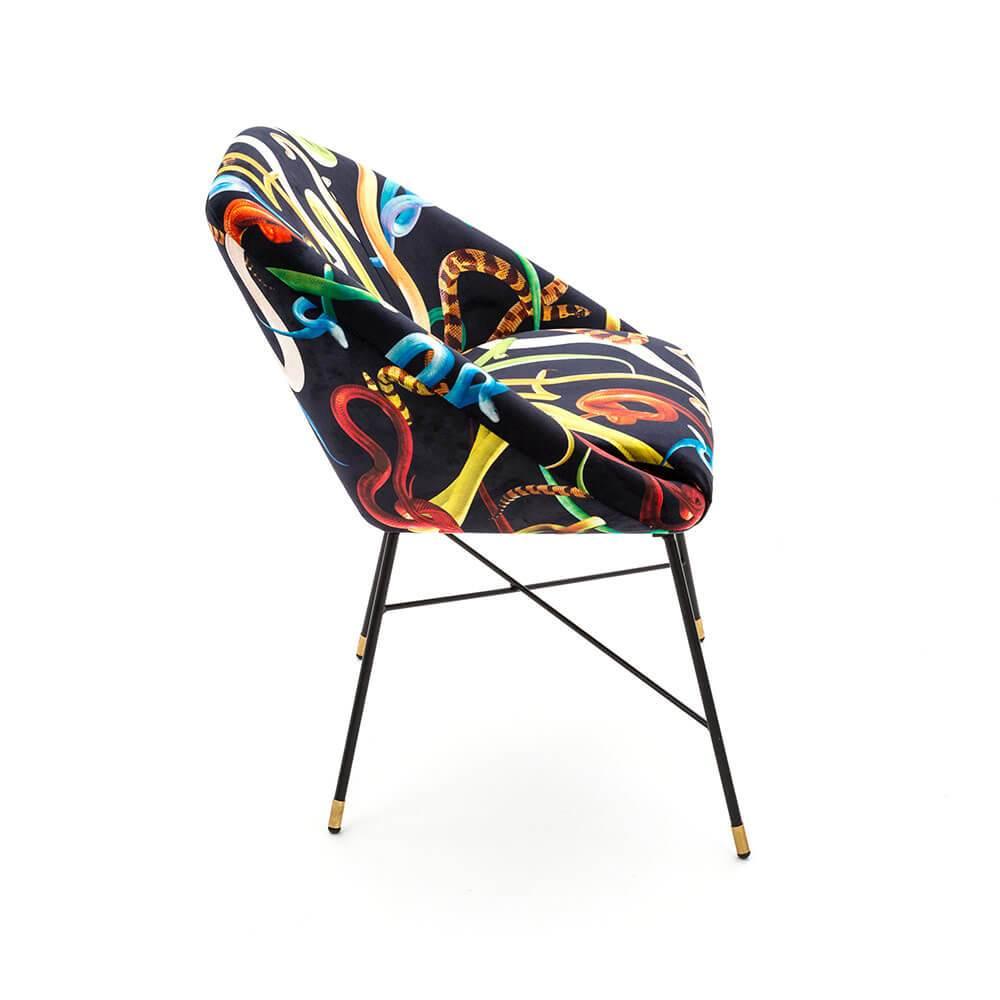 Krzesło SNAKES czarny Seletti    Eye on Design