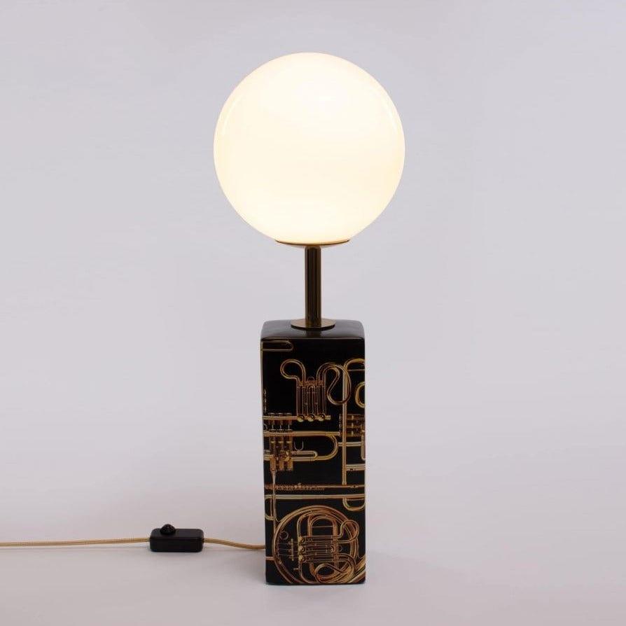 Lampa stołowa TRUMPETS czarny Seletti    Eye on Design