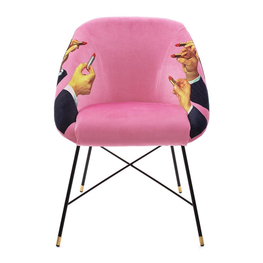 Krzesło LIPSTICKS różowy, Seletti, Eye on Design