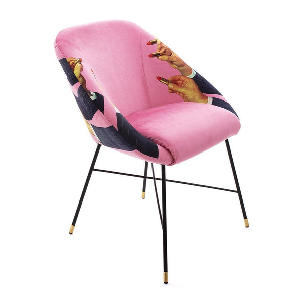 Krzesło LIPSTICKS różowy Seletti    Eye on Design