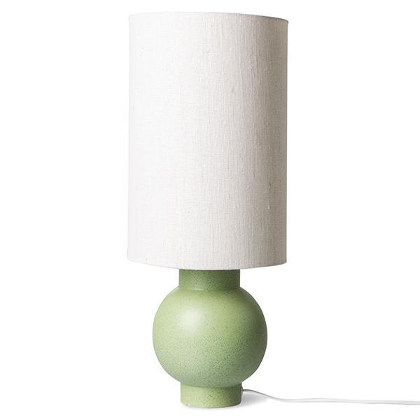 Ceramiczna podstawa lampy pistacjowa zieleń, HKliving, Eye on Design