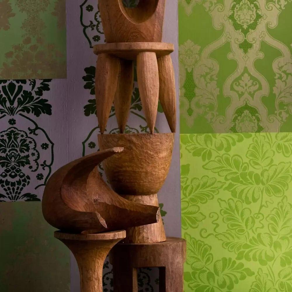 Stołek FOUR SQUARE LEGS drewniany Pols Potten    Eye on Design