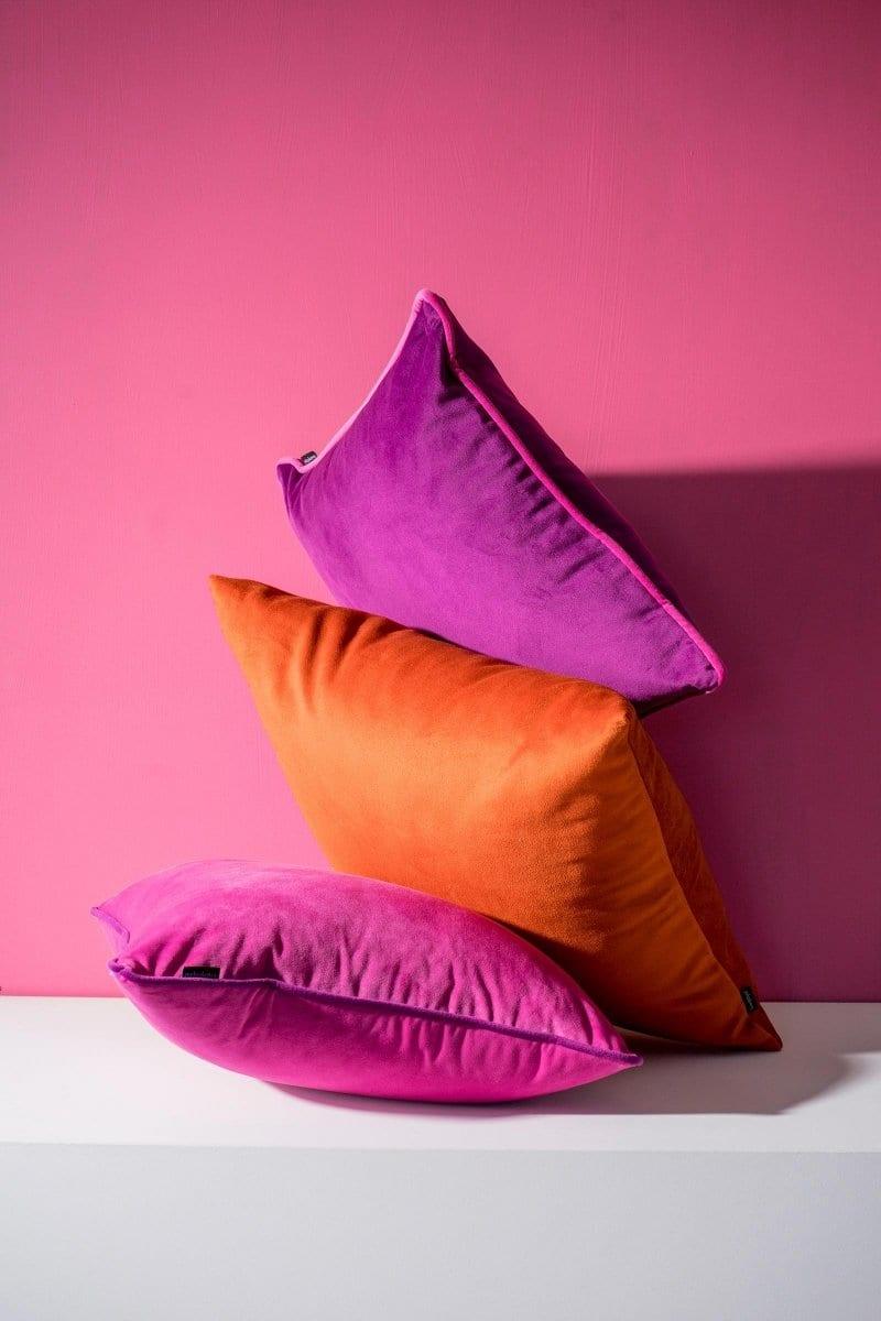 Zestaw poduszek DUO + PRAM różowo-pomarańczowy Poduszkowcy    Eye on Design